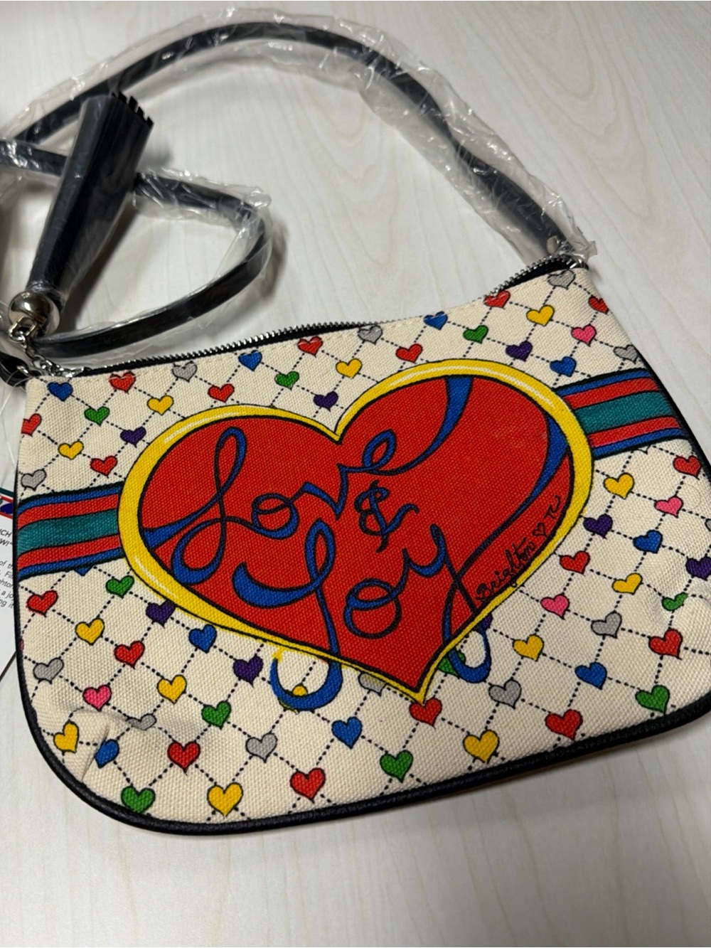 NWT Brighton Love and Joy Pouch crossbody
